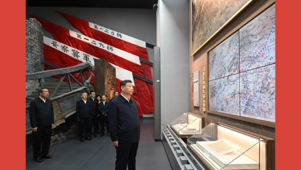 Xi pays tribute to martyrs in resistance war against Japanese aggression